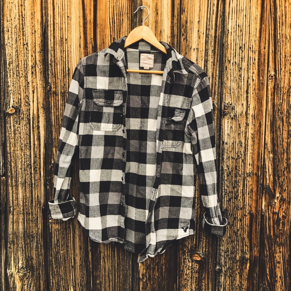 black flannel